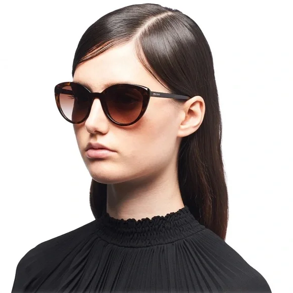 Prada | Accessories | Prada Womens Spr2v Spr02v 2au6s Havana  display picture 3